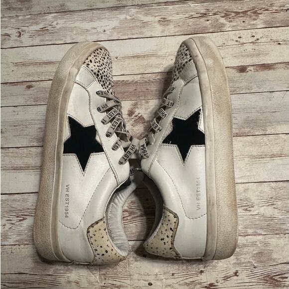 Vintage Havana Forever Wild Cheetah Sneakers Women's Size 7 Sneakers Slip-On - Picture 7 of 8